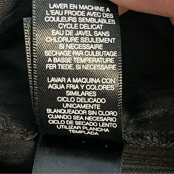 Mens Kenneth Cole Black Pin Stripes Slacks/Trousers Size 36 X 30 - Picture 9 of 10